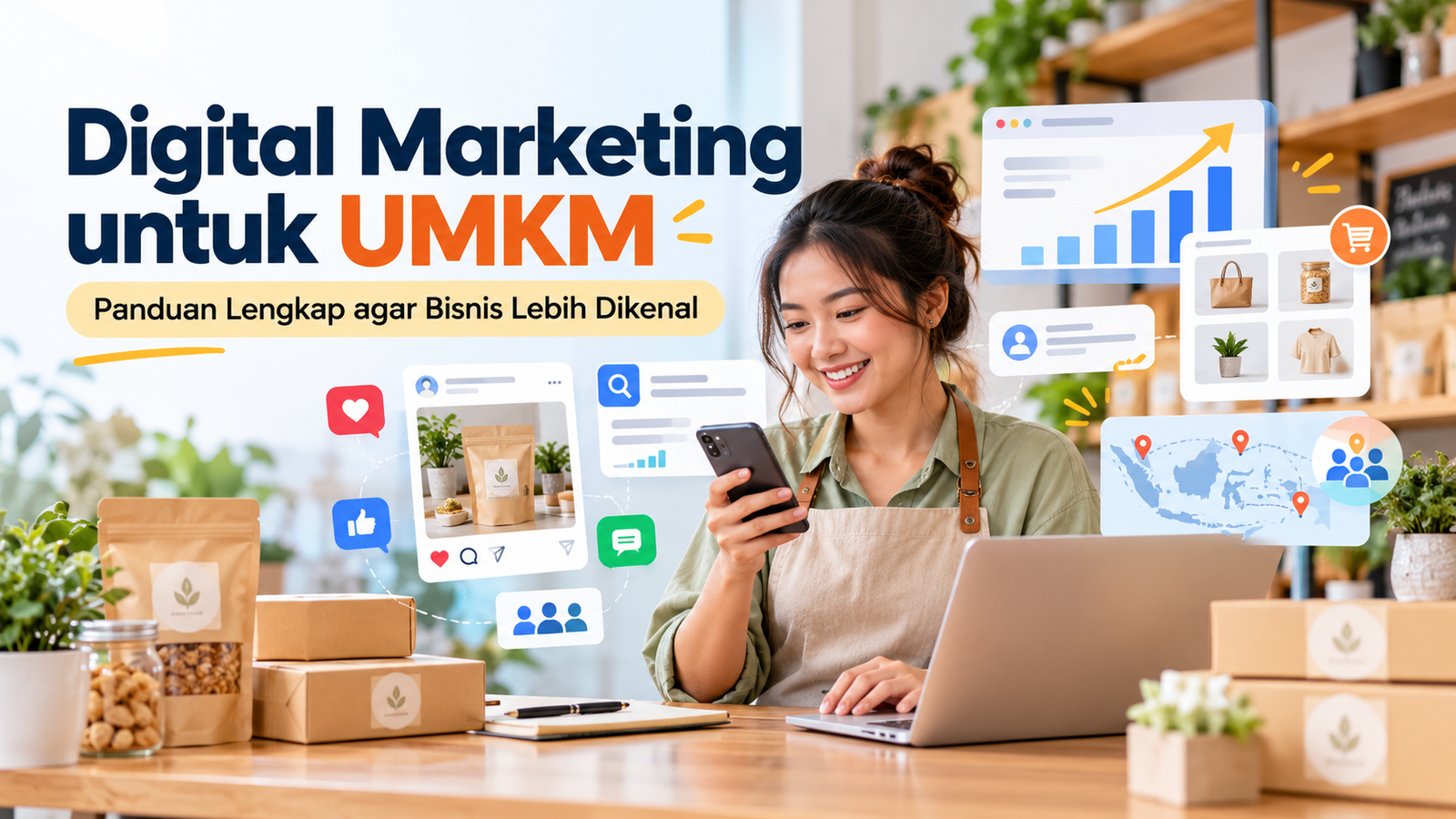 Digital Marketing untuk UMKM: Panduan Lengkap agar Bisnis Lebih Dikenal
